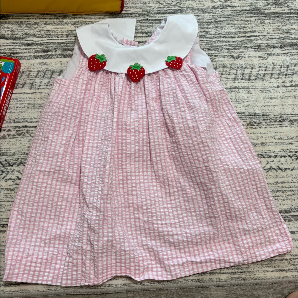 Little English Strawberry Dress